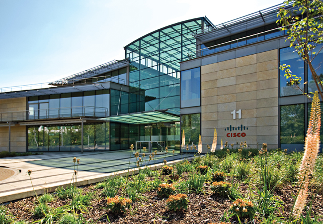 CISCO headquarters, Bedfont Lakes